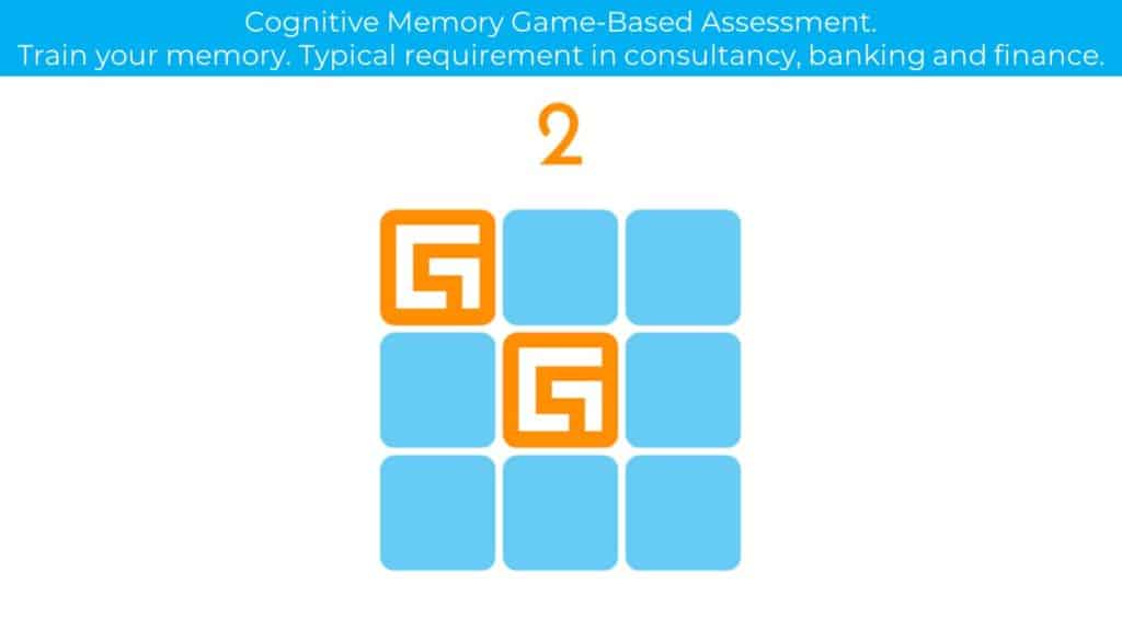 BA memory practice game assessment