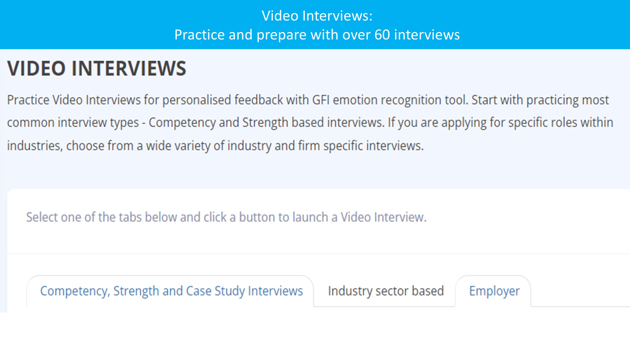 Practice Industry Interviews Examples