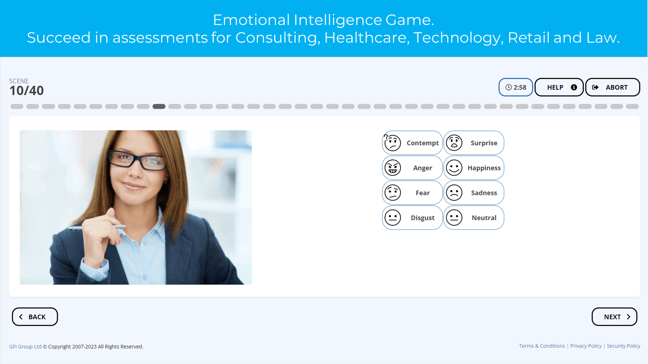 Consulting Emotional Intelligence Practice Game