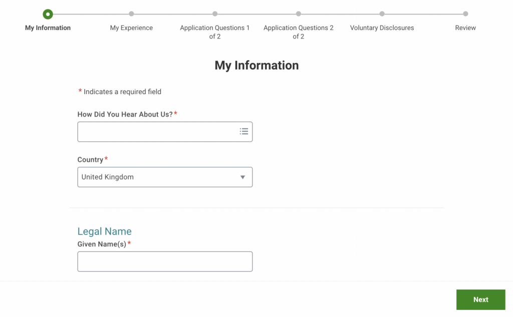 Deloitte online application form