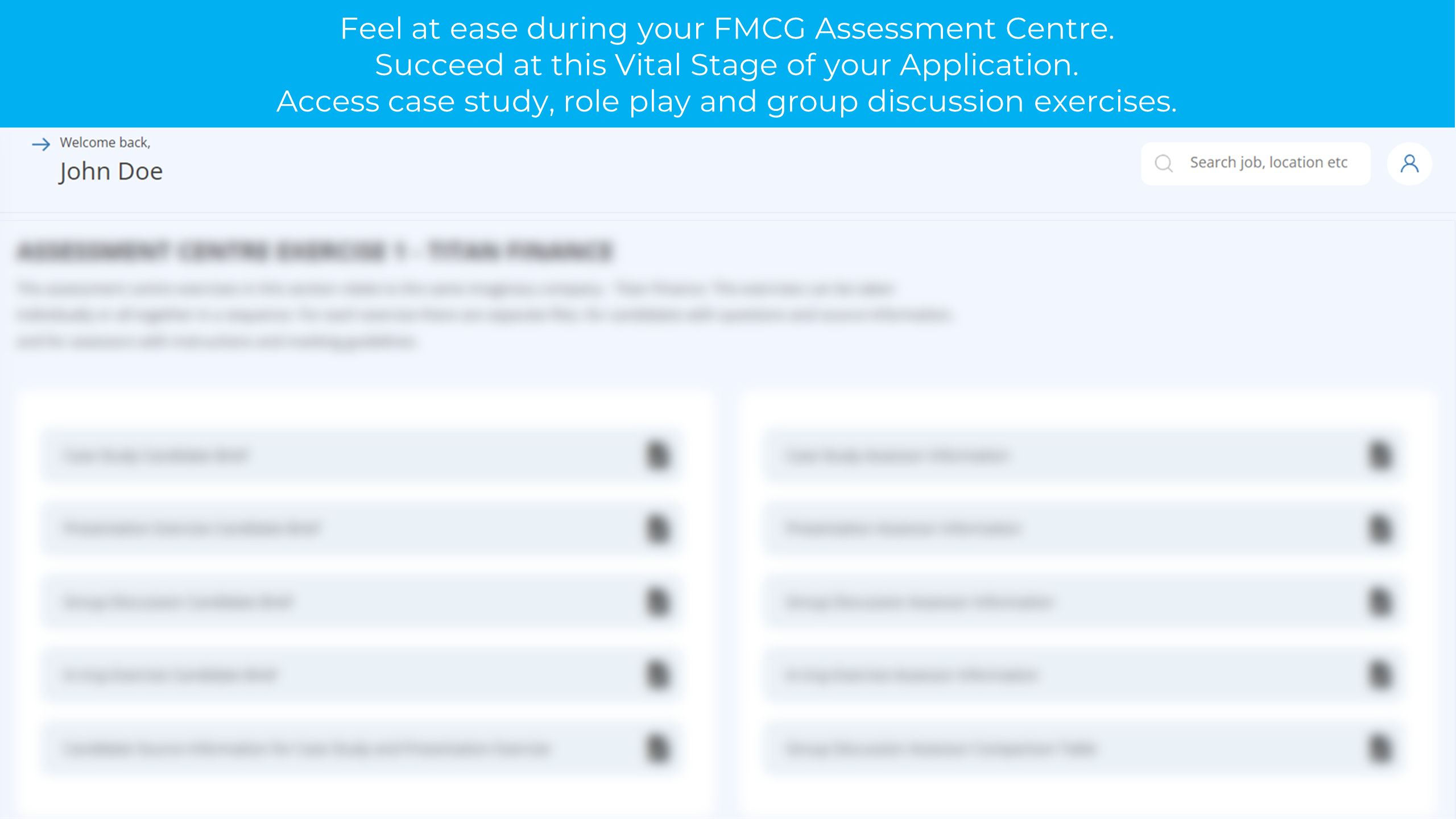FMCG Assessment Centre Practice Exercises