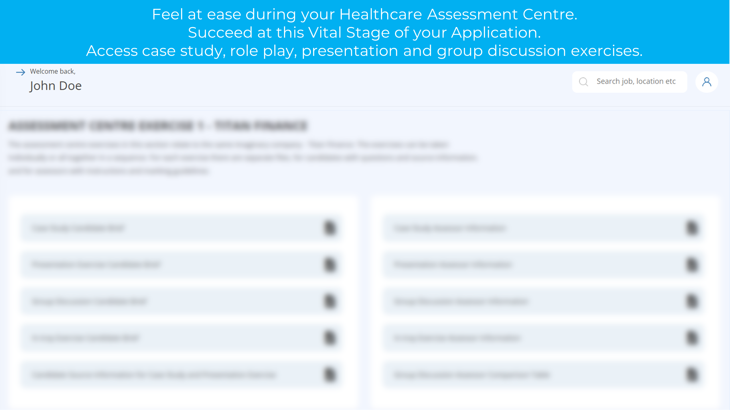 Healthcare Assessment Centre Practice Exercises