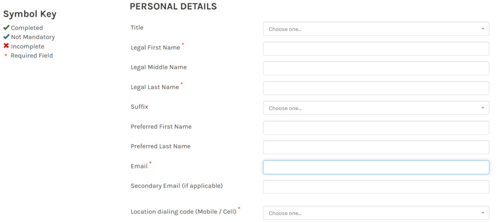 Morgan Stanley application form
