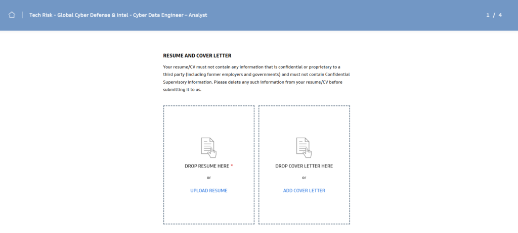 Goldman Sachs online application 
