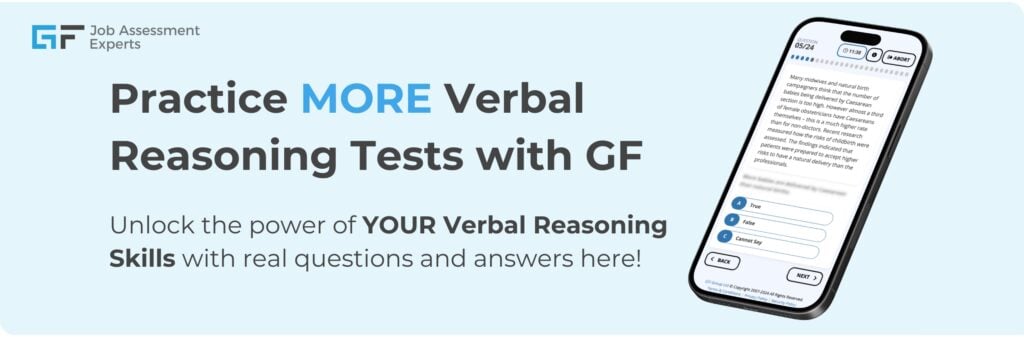 Cappfinity verbal reasoning test practice