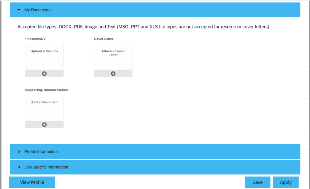 Munich Re application process