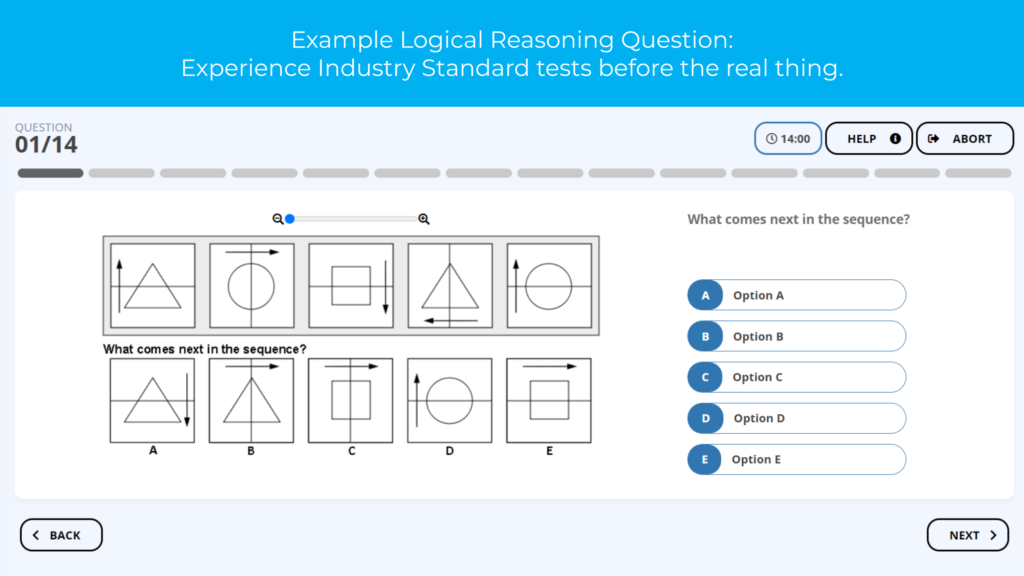 American Express logical reasoning test free question 