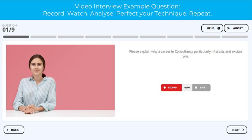  ANZ digital interview example

