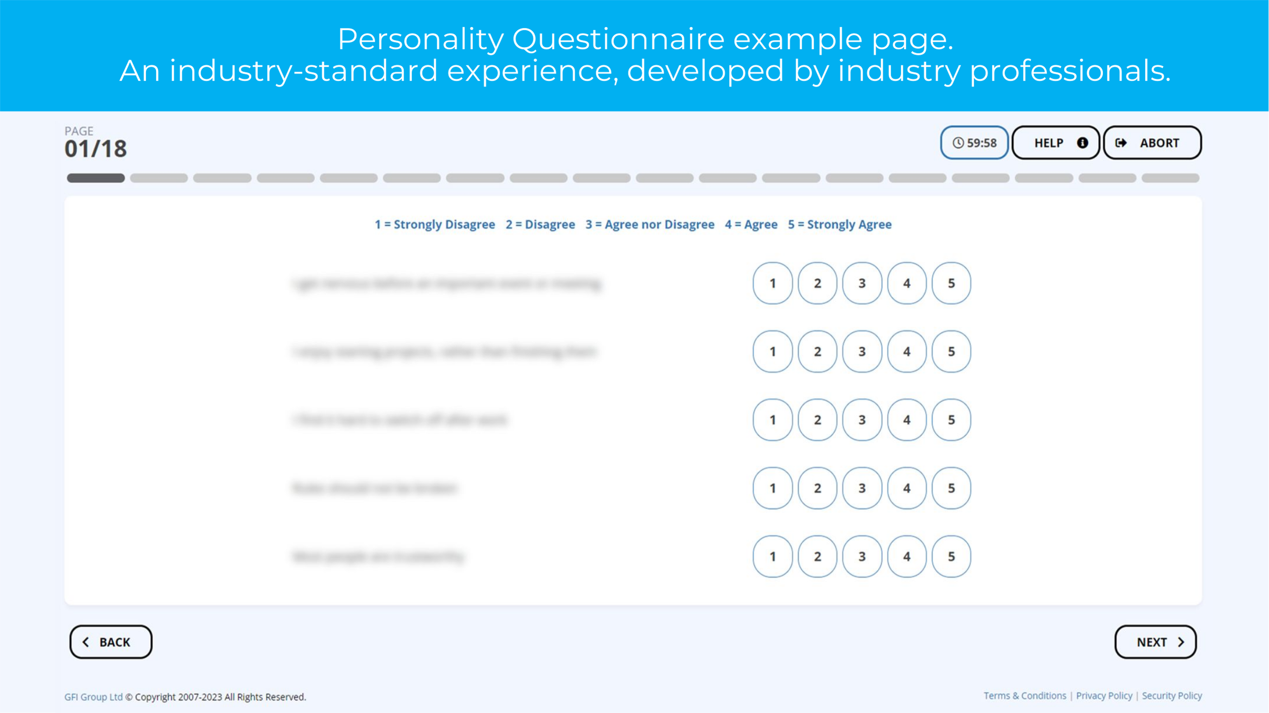 Expedia strengths-based assessment example question