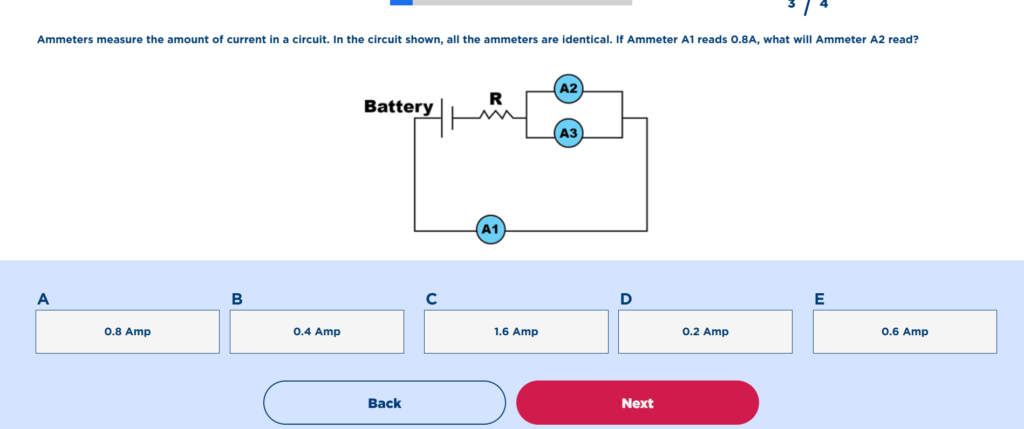 Royal Air Force electrical comprehension test
