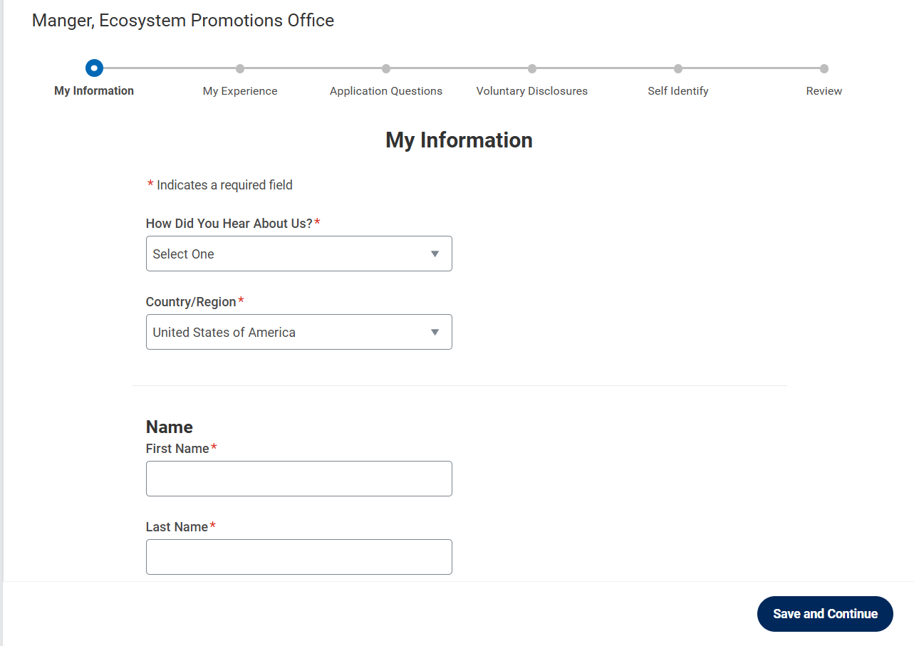 Intel online application form
