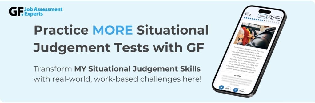 Nestle situational judgement test practice
