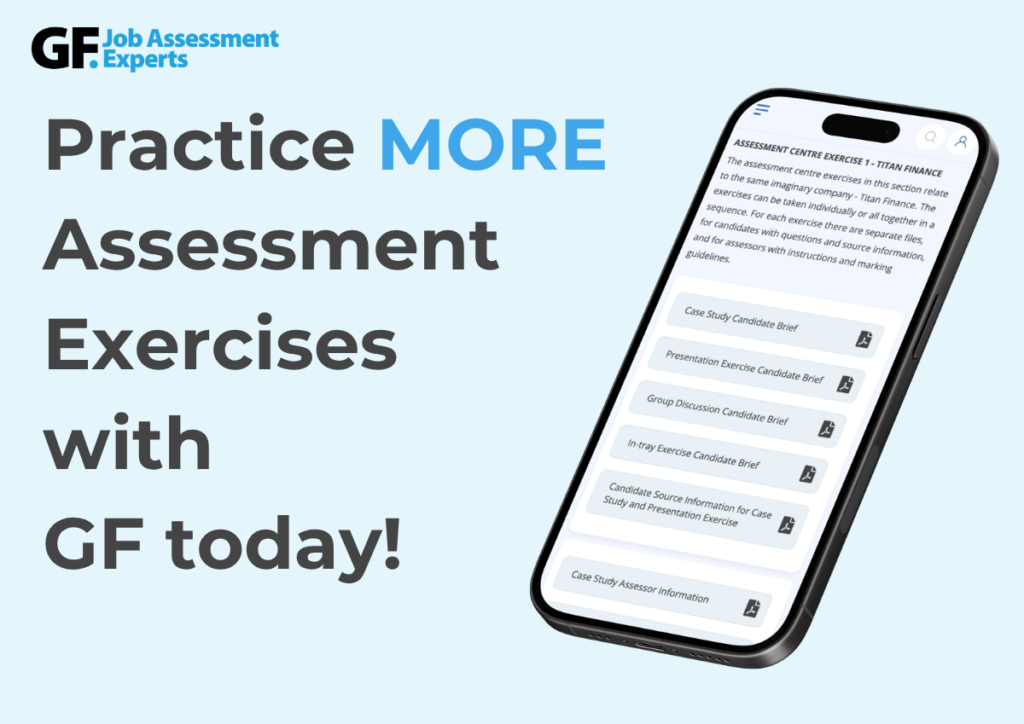 NGDP assessment centre practice mobile
